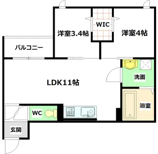 Regalest-N【1階】の間取り