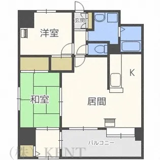 パークサイトハウス【1階】の間取り