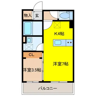 Life Line 38【5階】の間取り