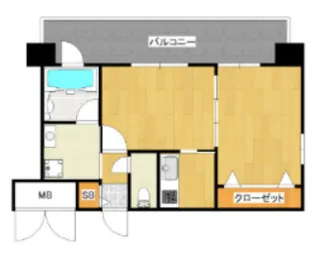 エンクレスト大手門III【6階】の間取り