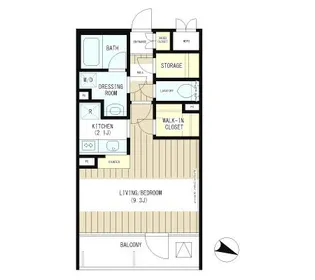 cubicM【6階】の間取り