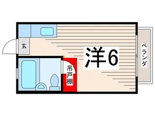 ロゼ6【2階】の間取り