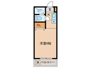 レモンハウス多摩川【3階】の間取り