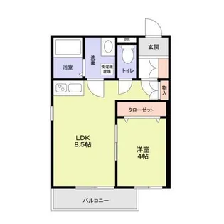 Kayu Manis【1階】の間取り