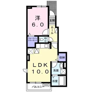 ロズレ【1階】の間取り