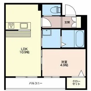 シャーメゾンステージ下奥井【2階】の間取り