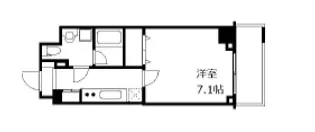 クレヴィスタ錦糸町【4階】の間取り