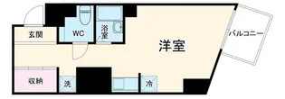 ベルボヌール大手町【6階】の間取り