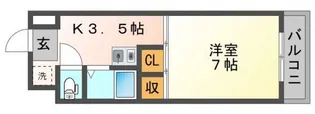 ヴェルセンチュリー【3階】の間取り