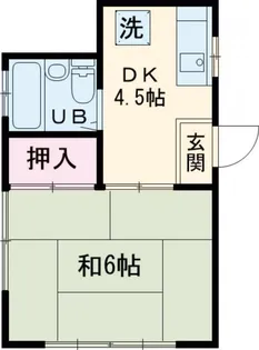 コーポ池田【2階】の間取り
