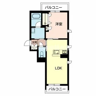ピノテール【3階】の間取り