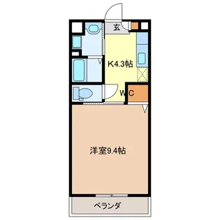 セレクトワン【2階】の間取り