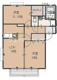 ファミーリェ I【2階】の間取り