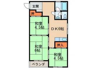 第1野村ビル【3階】の間取り