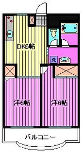 ガーデンハイツ愛宕【3階】の間取り