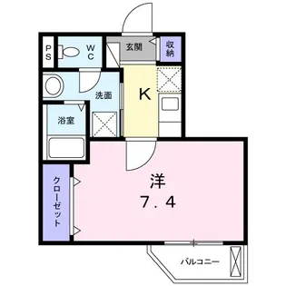 フリーダ・ハウス 阿佐ヶ谷【2階】の間取り