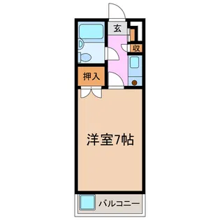 アシスト平針【2階】の間取り