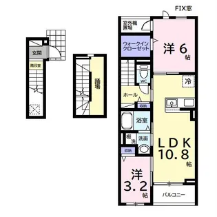 モア メゾン【3階】の間取り