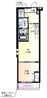 フジパレス大宮II番館【3階】の間取り