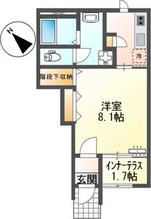 ヴォラーレ【1階】の間取り