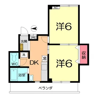 サンライズ大宮宮原【1階】の間取り