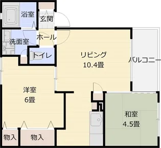 メゾンボヌール【3階】の間取り