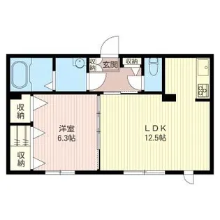 エストレラI【1階】の間取り