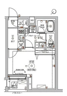 RELUXIA東武練馬【3階】の間取り