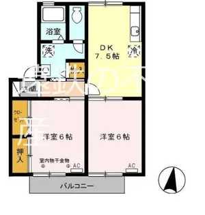 エストハウス【1階】の間取り