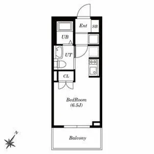シュロス高田馬場【5階】の間取り