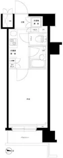 ルーブル川崎伍番館【4階】の間取り