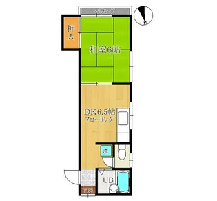 サンターナ【2階】の間取り