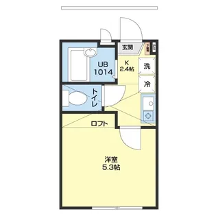 PINO瑞江【2階】の間取り