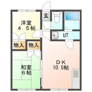 モントレー柏木【1階】の間取り