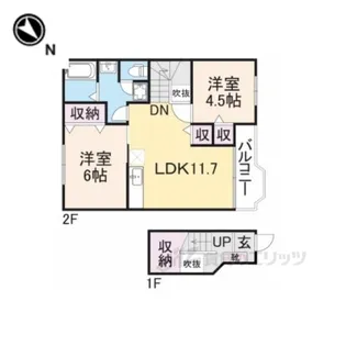 ピーノ【2階】の間取り