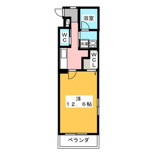 ファンロジュマン【3階】の間取り