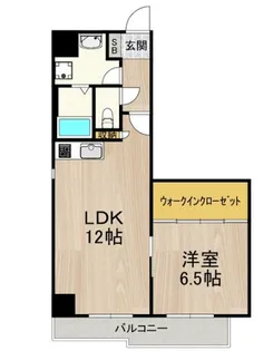 レジディア堺筋本町プレイス【7階】の間取り