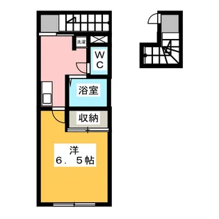 コーポハイビスカス峰【2階】の間取り
