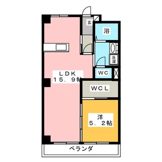 ルミエール寿【2階】の間取り