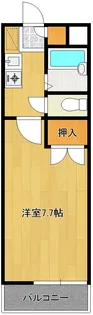 エスクラストーカイII【1階】の間取り