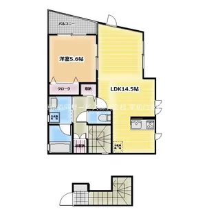 デザインメゾンY【2階】の間取り