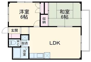 コーポM【2階】の間取り
