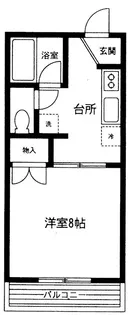 ウエルネス【2階】の間取り