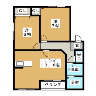 M&CooperII【1階】の間取り