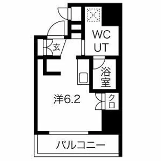 エルフォルテ五反田【9階】の間取り