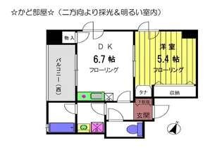 山口ビル【5階】の間取り