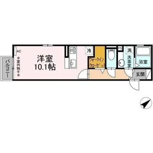 リッツハウス【2階】の間取り