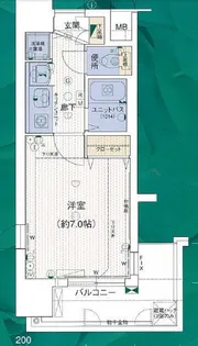 プレサンス桜通アベニュー【5階】の間取り