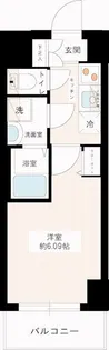 MAXIV八王子DUE【8階】の間取り