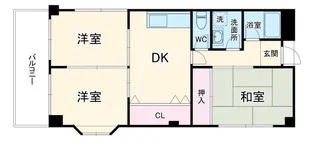 アベニュー上田【3階】の間取り